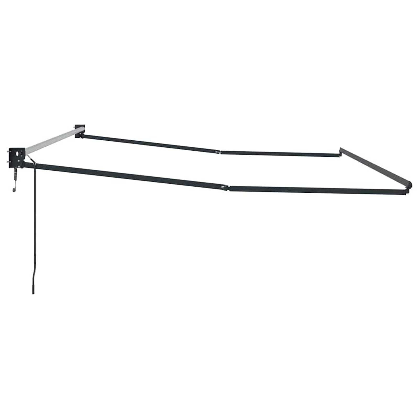 Markies Antraciet 5 x 3 m Metaal - 70% Korting