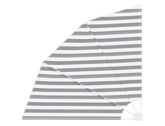 vidaXL Balkon Privacy Scherm Antraciet/Wit (140x140cm) - 41% Korting!