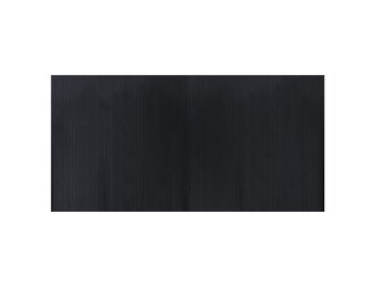 vidaXL Bamboe Vloerkleed 100x200cm Zwart - 72% Korting