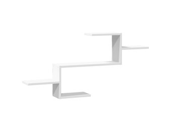 vidaXL Wandschap 104x15x49 cm Wit - Nu 43% Korting!