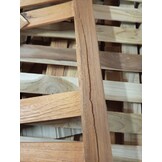 VidaXL Wasmand Massief Teakhout (50x35x60cm) - 77% Korting!