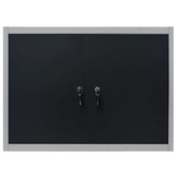 VidaXL Wand Gereedschapskast Metaal Grijs/Zwart - 70% Korting