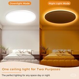 Slochi Led-plafondlamp Dimbare 36W - 39% Korting!