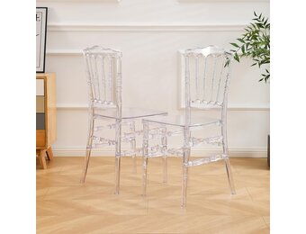 Transparante Napoleon Stoelen (2 stuks) - 58% Korting