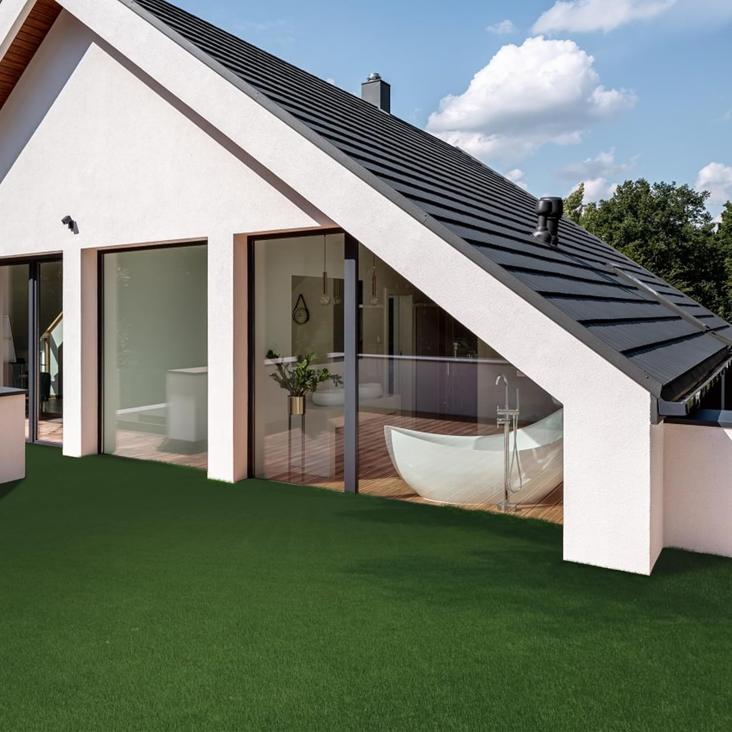 Kunstgras Nisorpa 2x3m - 28% Korting - Zacht & Waterdoorlatend