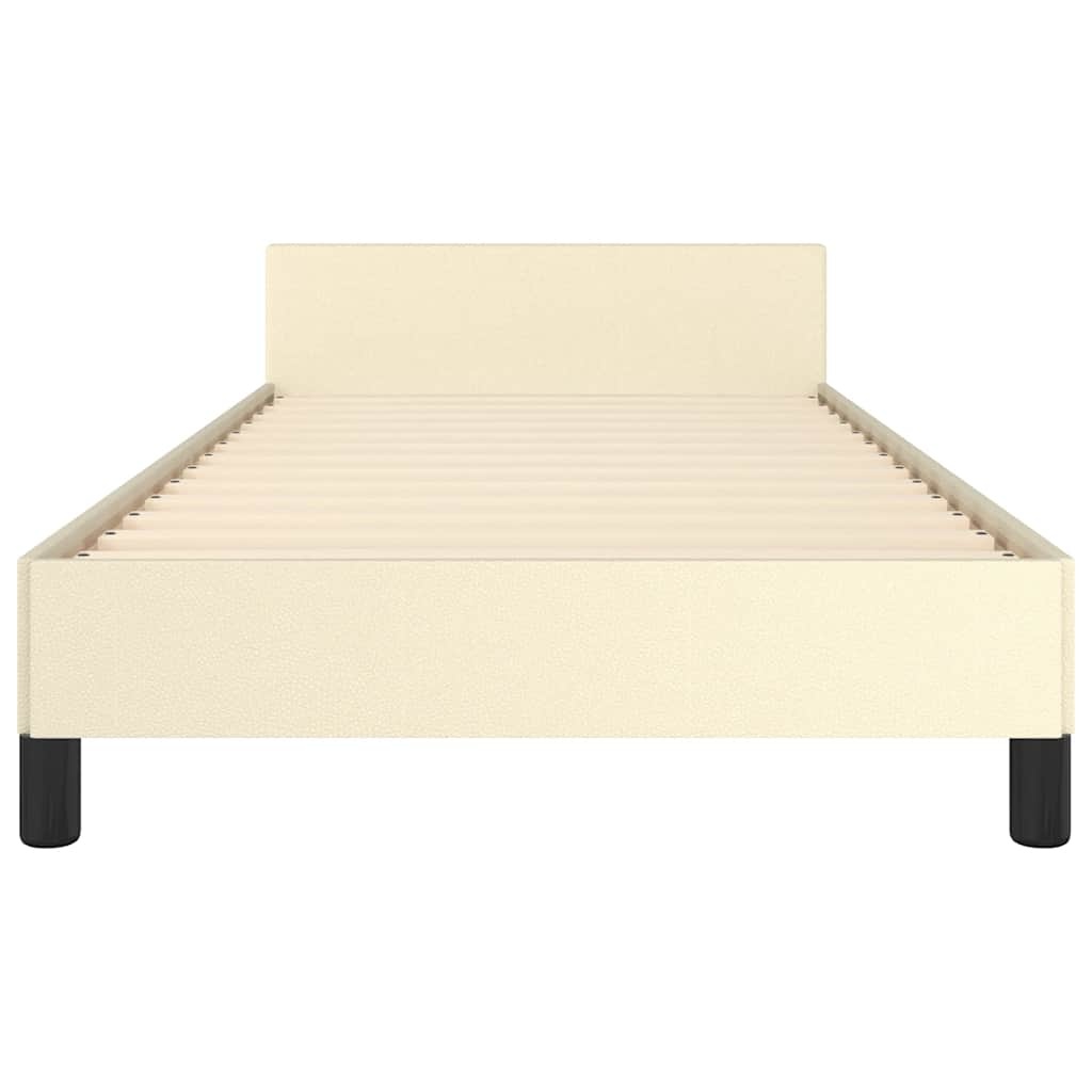Retrotje: VidaXL Bedframe Crème 80x200 - 75% Korting!
