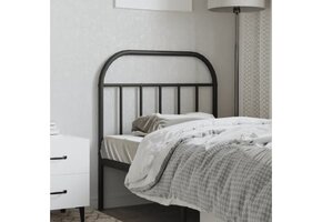 vidaXL Hoofdbord Metaal Zwart 80cm - 45% Korting!