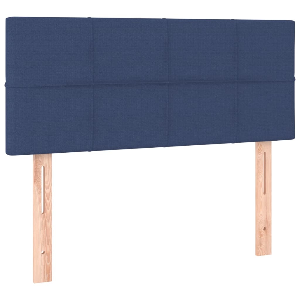 vidaXL Hoofdbord Stof Blauw 90x5x78/88 cm | 31% Korting