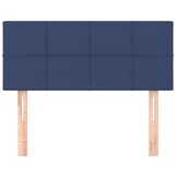 vidaXL Hoofdbord Stof Blauw 90x5x78/88 cm | 31% Korting