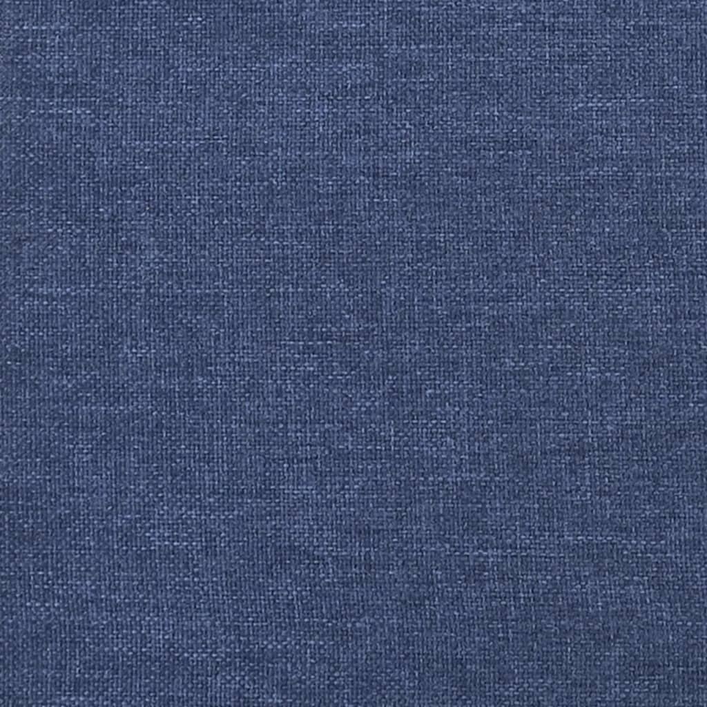 vidaXL Hoofdbord Stof Blauw 90x5x78/88 cm | 31% Korting