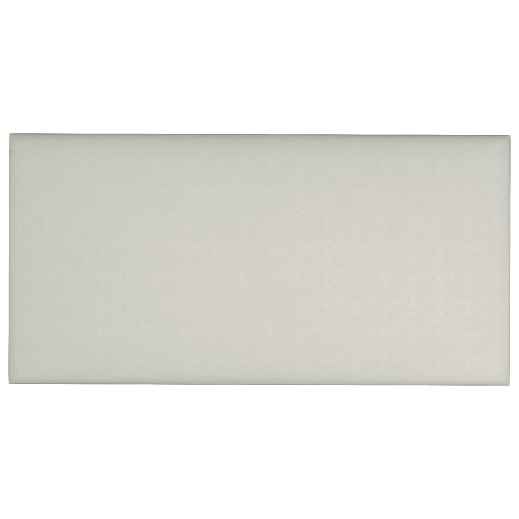 vidaXL Wandpanelen 12 st 2,16 m² 60x30 cm fluweel crèmekleurig