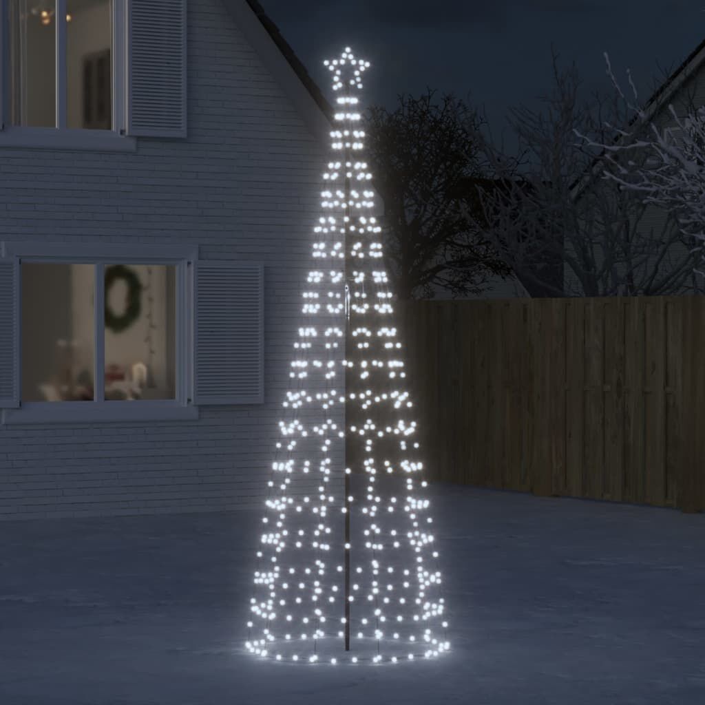 vidaXL LED Kerstboom 300 cm - Koud Wit Licht (55% Korting)