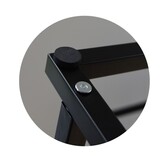 Handdoekenrek Badkamer 3 Armen Zwart - 60% Korting