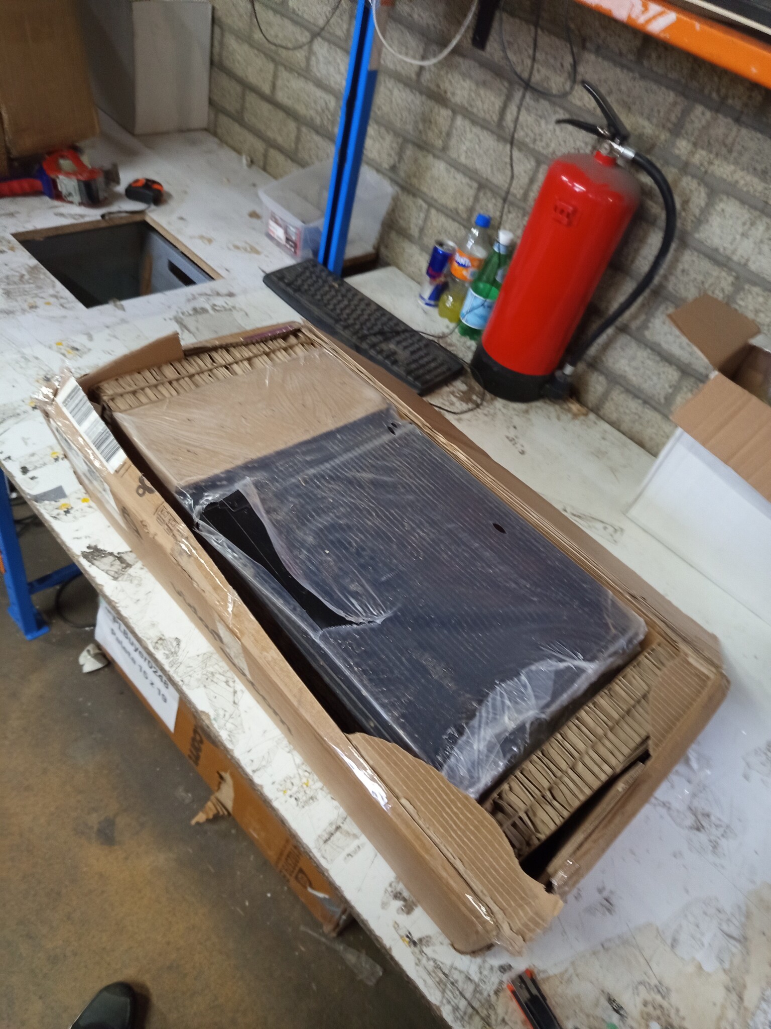 vidaXL Nachtkastjes 2 st. LED 60x35x40 cm Zwart - 58% Korting