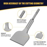 Flintronic Tegelbeitel SDS Plus 165mm - 33% Korting!