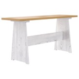 vidaXL Eettafel + Bankje REINE - Massief Grenenhout - 34% Korting