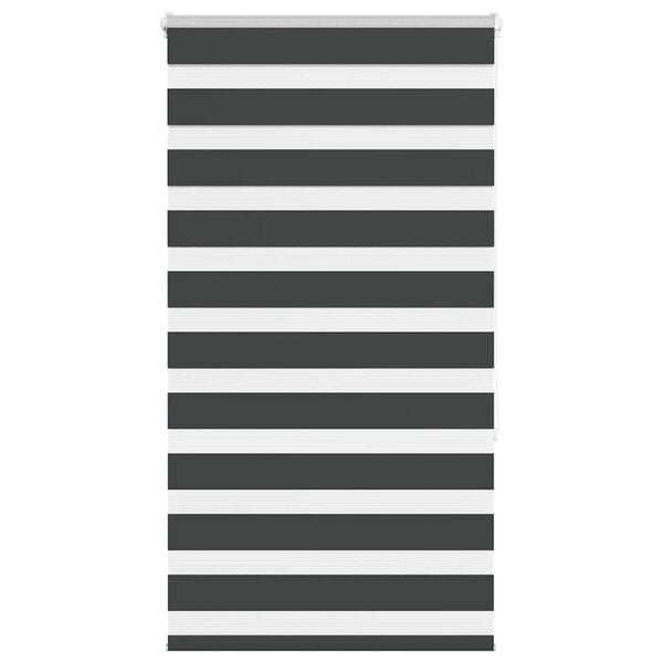 vidaXL Zebra Rolgordijn Zwart 85x150 cm - 65% Korting!