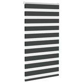 vidaXL Zebra Rolgordijn Zwart 85x150 cm - 65% Korting!