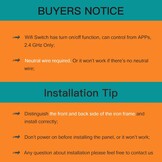 BSEED Slimme Dubbele Wi-Fi Schakelaar - 59% Korting