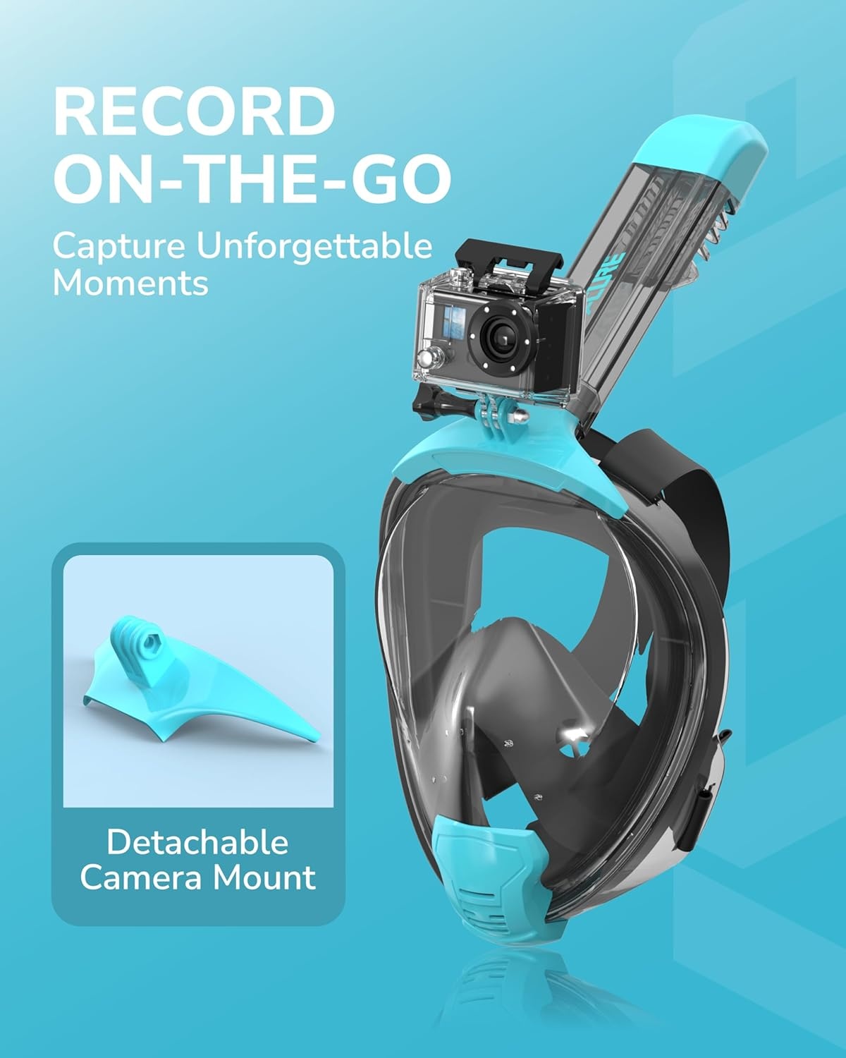ACURE Volledig Gezicht Snorkelmasker - 39% Korting!