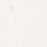 vidaXL Tuintafel Grenenhout Wit - 54% Korting!