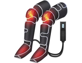 COMFIER Beenmassager met Warmte & Compressie - Zwart (42% Korting)