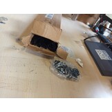 vidaXL Kamerscherm met 4 panelen 346x180 cm stof wit