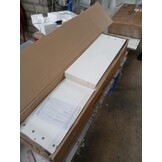 vidaXL Bedframe massief hout wit 120x200 cm