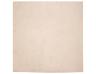 vidaXL Nep Konijnenbont Tapijt Taupe 200 x 200 cm Polyester