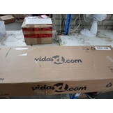 vidaXL Bedframe met Hoofdbord Betongrijs (75x190 cm) - 53% Korting!