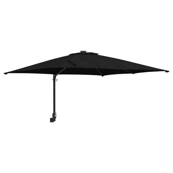 vidaXL Tuinparasol Zwart - 53% Korting!