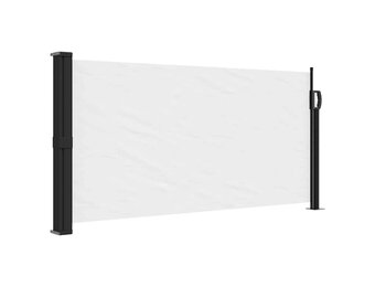 vidaXL Uittrekbaar Windscherm 100x300 cm Wit - 46% Korting!