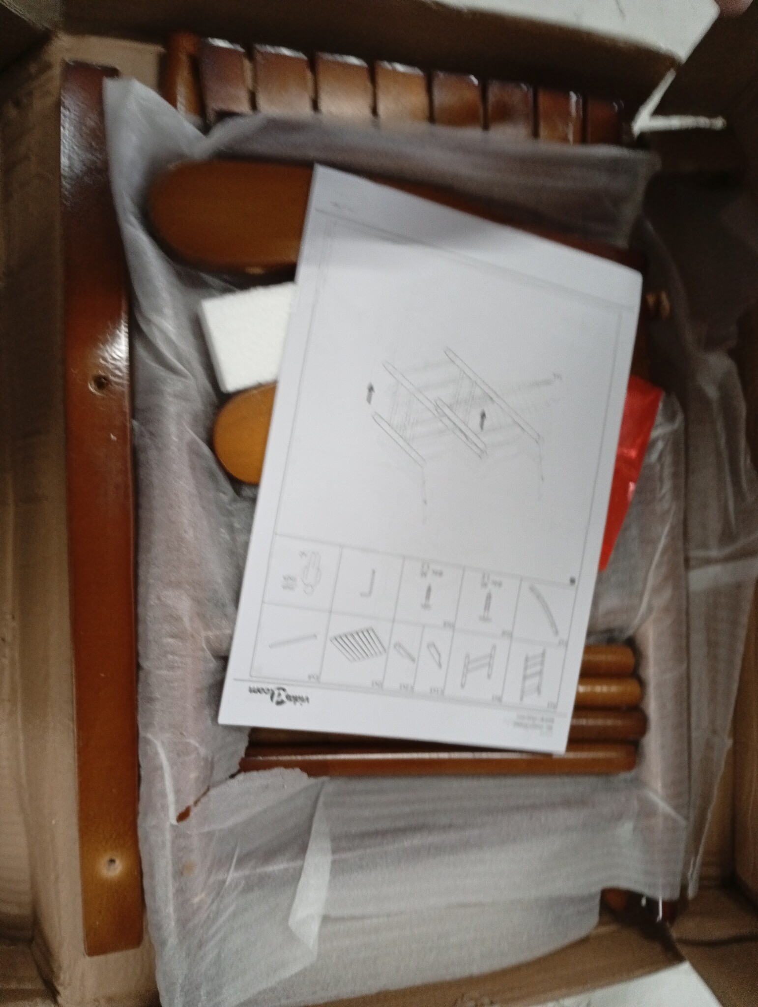 VidaXL Schommelstoel Kinderen Populierenhout Bruin - 52% Korting!