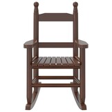 VidaXL Schommelstoel Kinderen Populierenhout Bruin - 52% Korting!