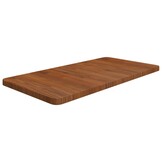 Donkerbruin Houten Wastafelblad (80x40cm) - 57% Korting