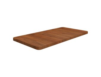 Donkerbruin Houten Wastafelblad (80x40cm) - 57% Korting