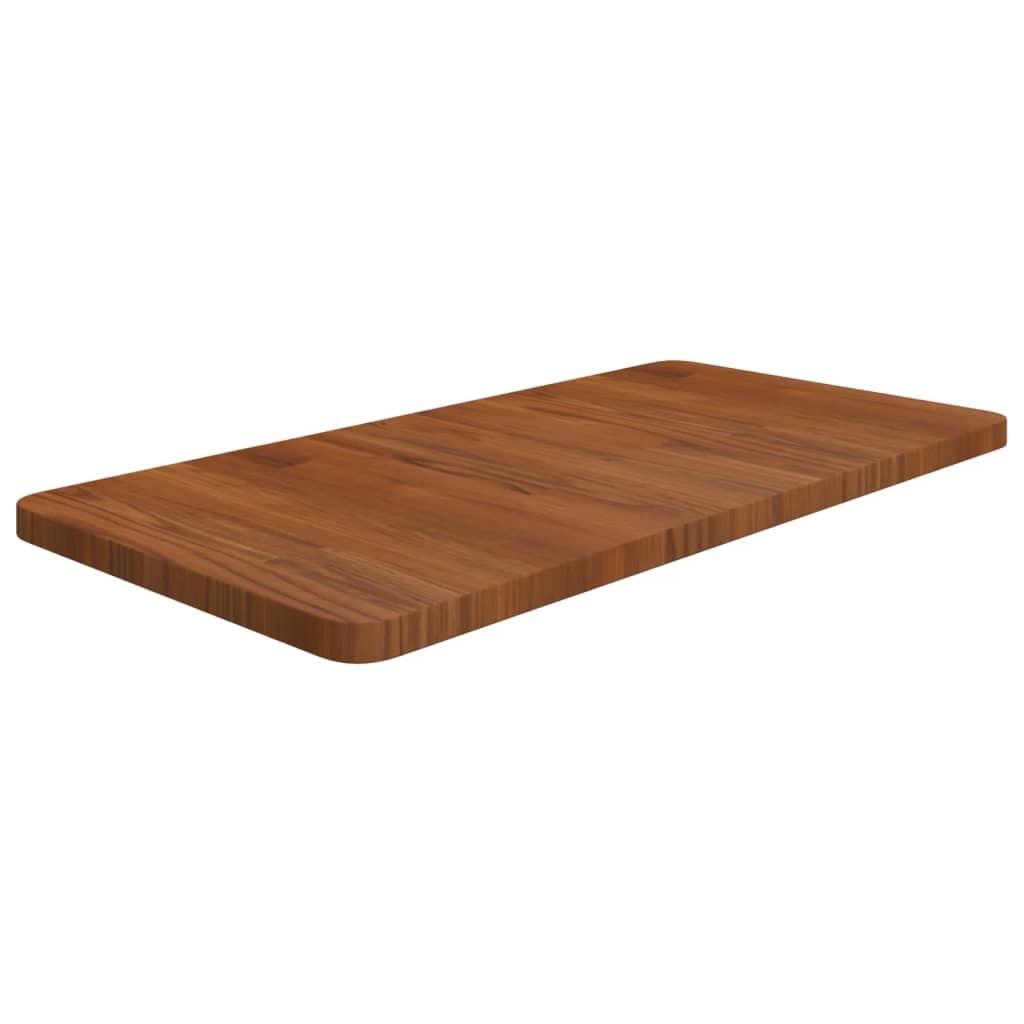 Donkerbruin Houten Wastafelblad (80x40cm) - 57% Korting