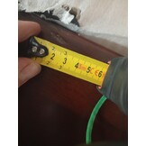 Donkerbruin Houten Wastafelblad (80x40cm) - 57% Korting