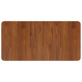 Donkerbruin Houten Wastafelblad (80x40cm) - 57% Korting