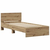 vidaXL Bedframe Eikenlook 90x190 cm - 33% Korting!