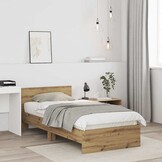 vidaXL Bedframe Eikenlook 90x190 cm - 33% Korting!