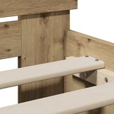 vidaXL Bedframe Eikenlook 90x190 cm - 33% Korting!