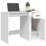VidaXL Bureau Wit (100x49x75 cm) - Met 53% Korting!
