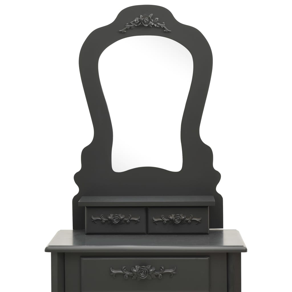 VidaXL Kaptafelset met kruk - 34% Korting