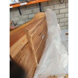 vidaXL Wastafelblad 100x52x2,5 cm massief acaciahout