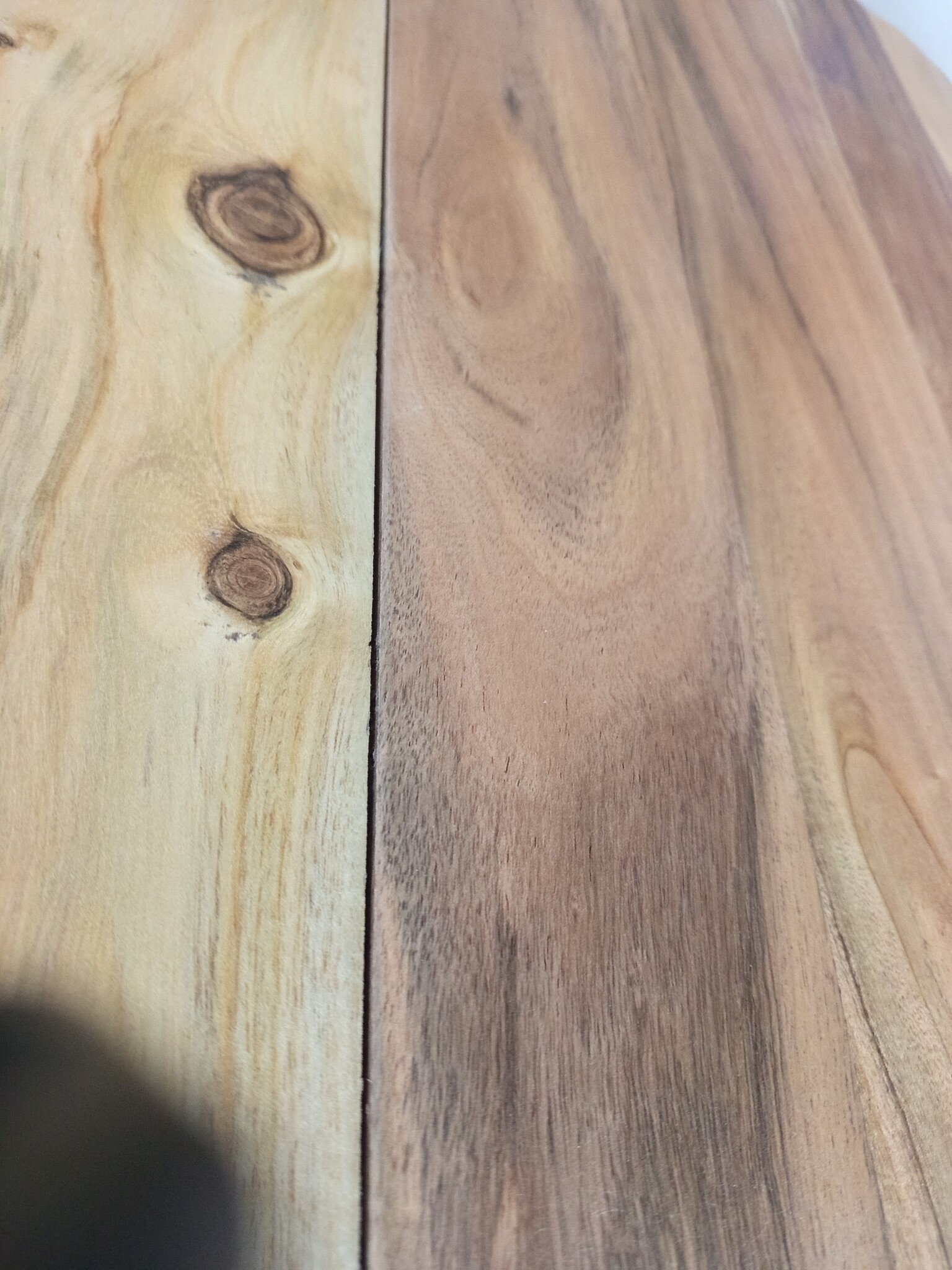 vidaXL Wastafelblad 100x52x2,5 cm massief acaciahout