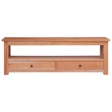 Tv-meubel Massief Mahoniehout 115cm - 34% Korting