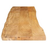 VidaXL Massief Houten Tafelblad Natuurlijke Rand 160x40cm - 54% Korting!