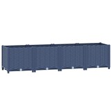 Verhoogde Plantenbak vidaXL Blauw - 160x40x38 cm - 58% Korting