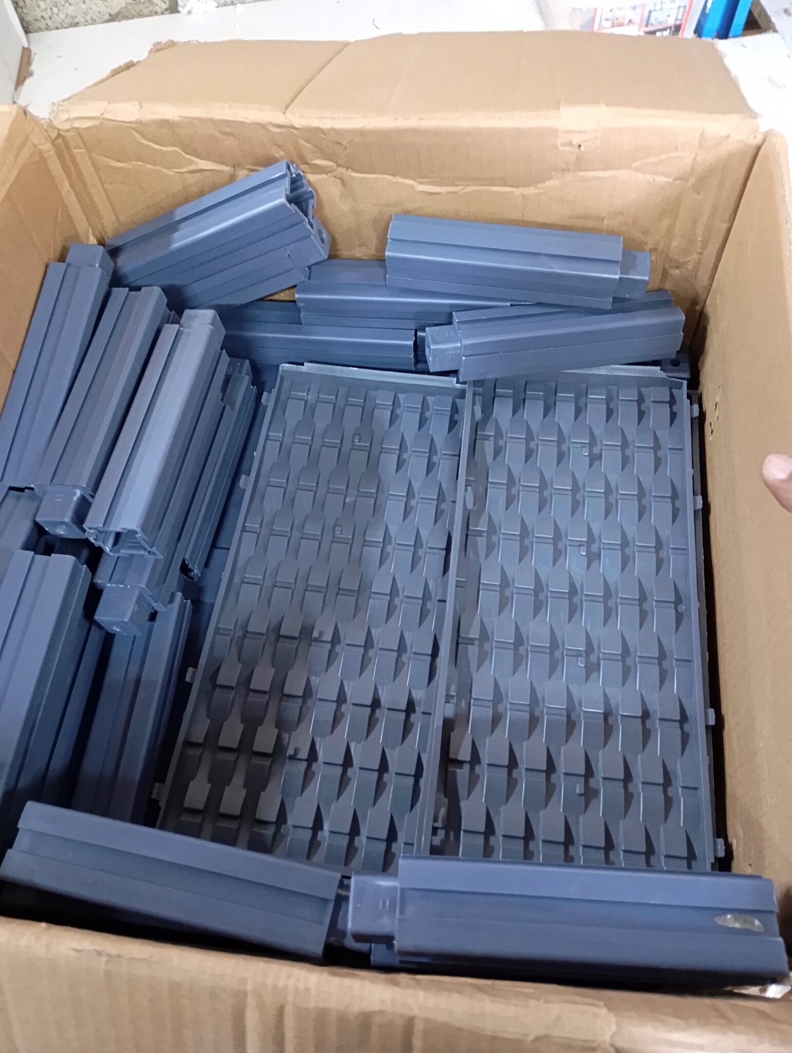 Verhoogde Plantenbak vidaXL Blauw - 160x40x38 cm - 58% Korting